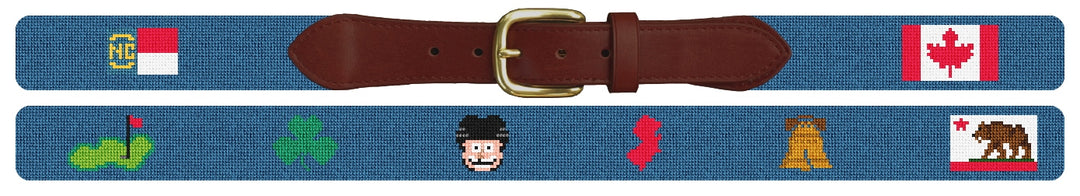 Custom Needlepoint Belt