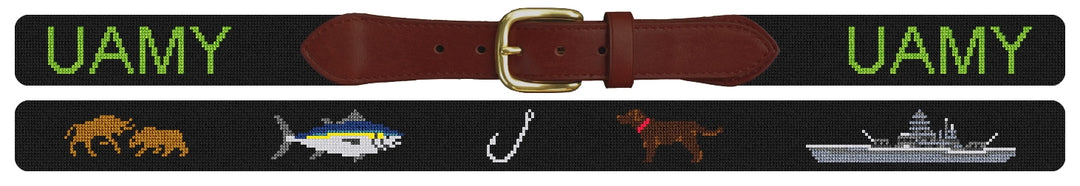 Custom Needlepoint Belt
