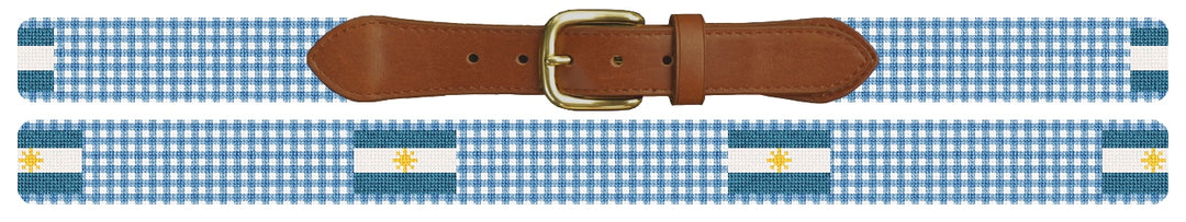 Custom Needlepoint Belt