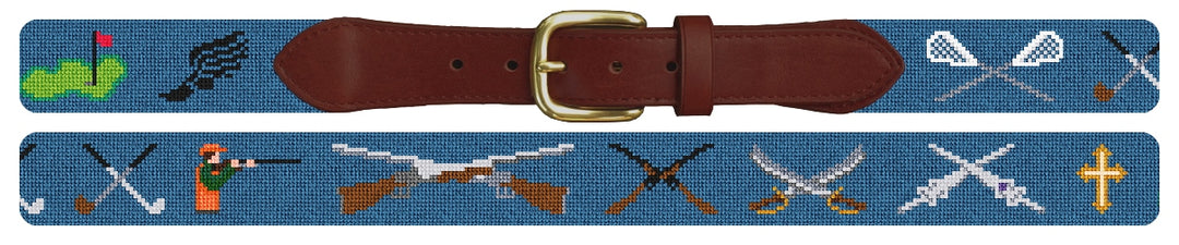 Custom Needlepoint Belt
