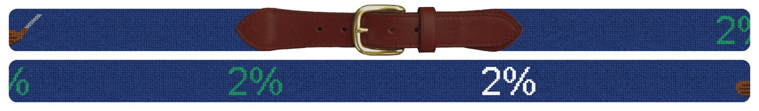 Custom Needlepoint Belt