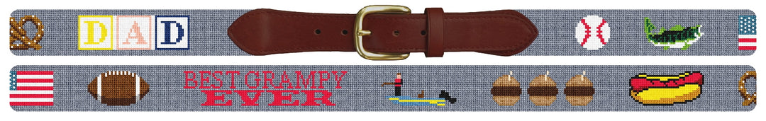 Custom Needlepoint Belt