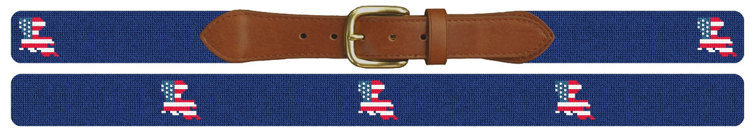 Custom Needlepoint Belt