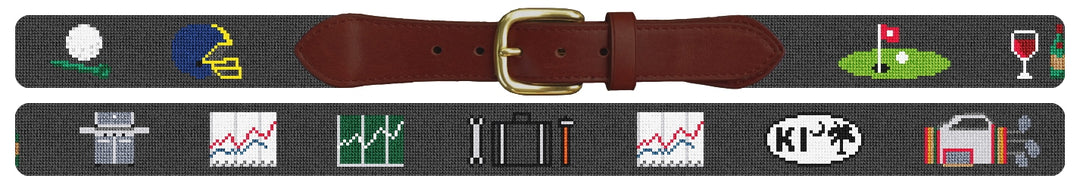 Custom Needlepoint Belt