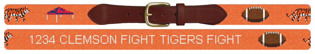 Custom Needlepoint Belt