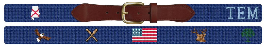 Custom Needlepoint Belt