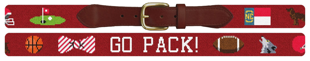 Custom Needlepoint Belt