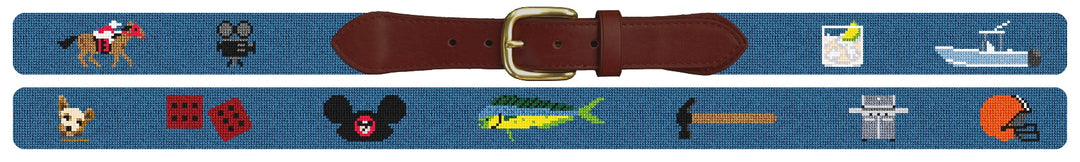 Custom Needlepoint Belt