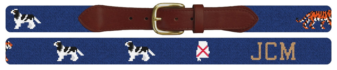 Custom Needlepoint Belt