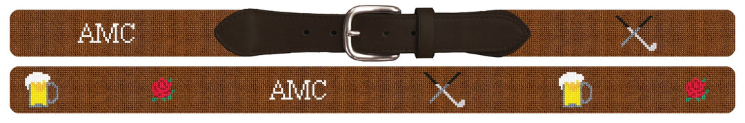 Custom Needlepoint Belt