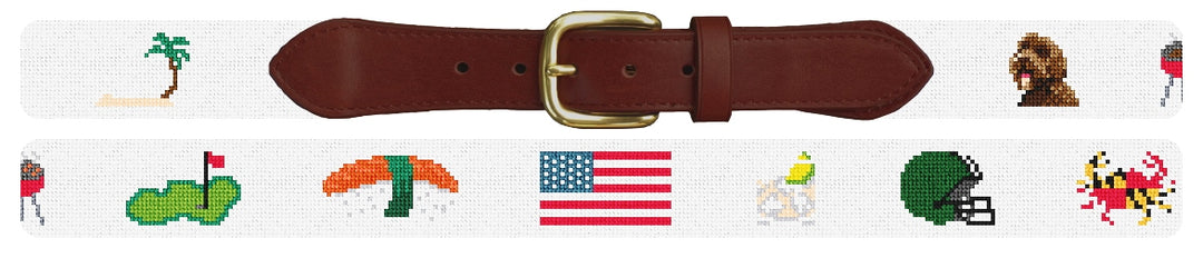 Custom Needlepoint Belt