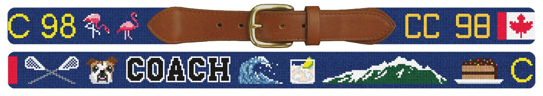 Custom Needlepoint Belt