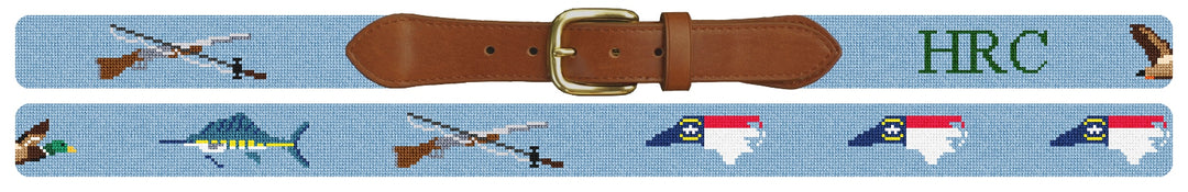 Custom Needlepoint Belt