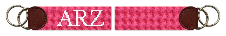 Custom Needlepoint Key Fob