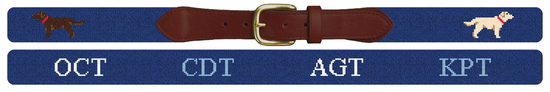 Custom Needlepoint Belt