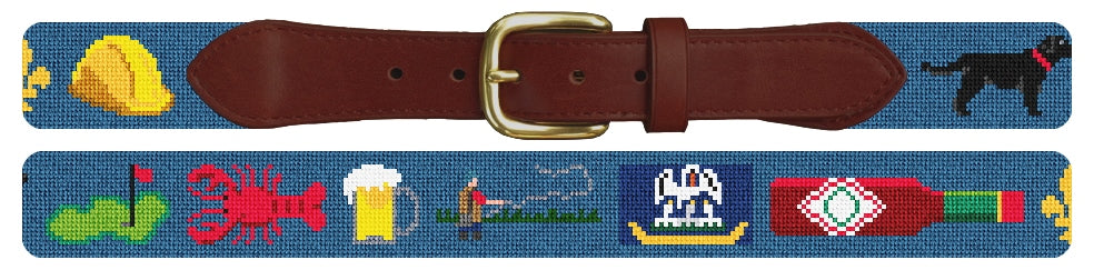 Custom Needlepoint Belt