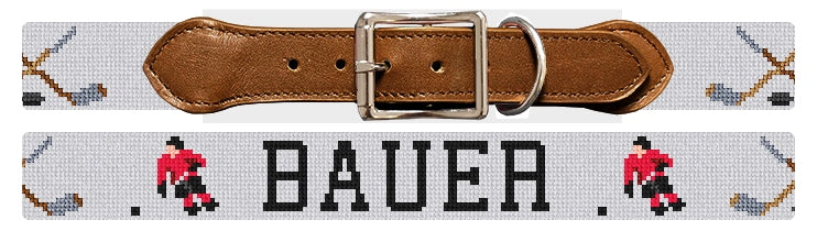 Custom Needlepoint Dog Collar