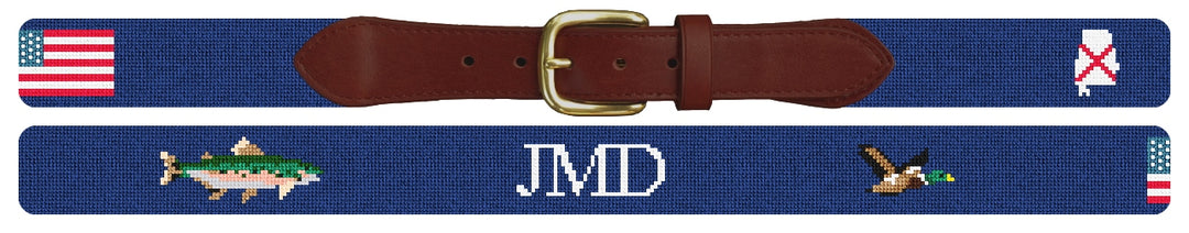 Custom Needlepoint Belt