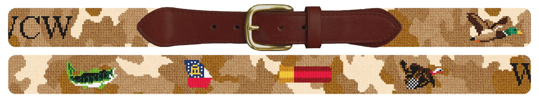 Custom Needlepoint Belt