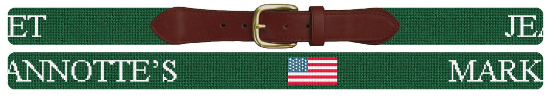 Custom Needlepoint Belt