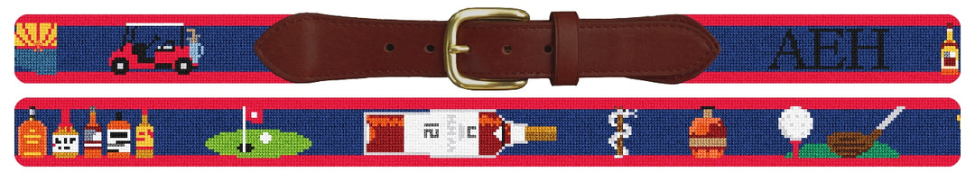 Custom Needlepoint Belt
