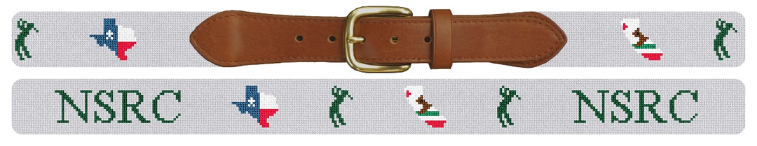 Custom Needlepoint Belt