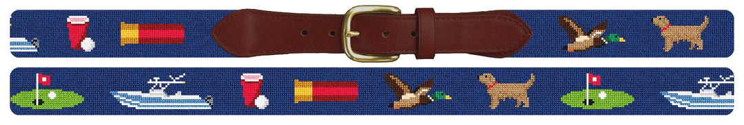 Custom Needlepoint Belt