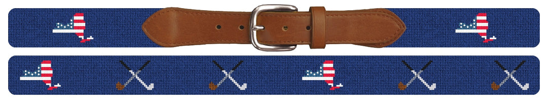 Custom Needlepoint Belt