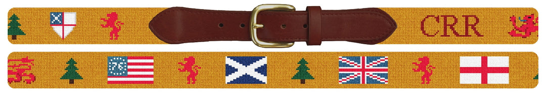 Custom Needlepoint Belt