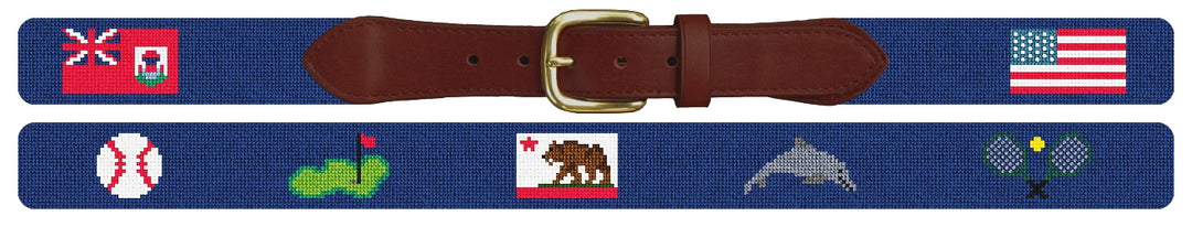 Custom Needlepoint Belt