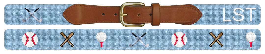 Custom Needlepoint Belt