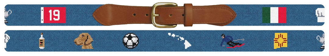 Custom Needlepoint Belt