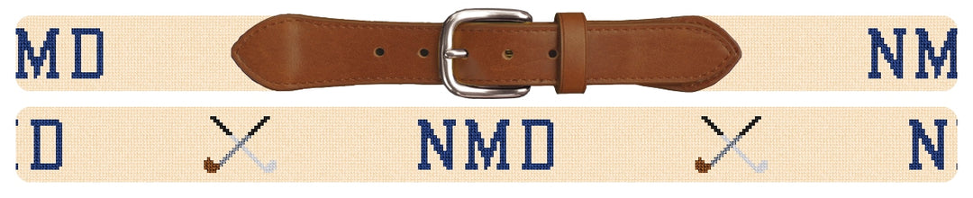 Custom Needlepoint Belt