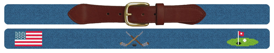 Custom Needlepoint Belt