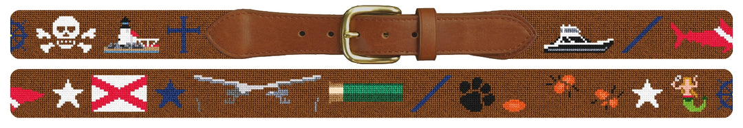 Custom Needlepoint Belt