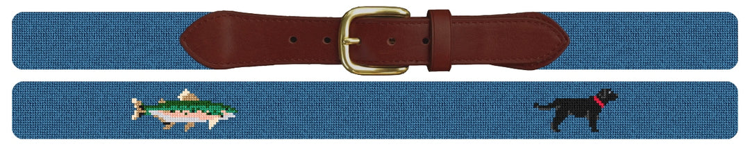 Custom Needlepoint Belt