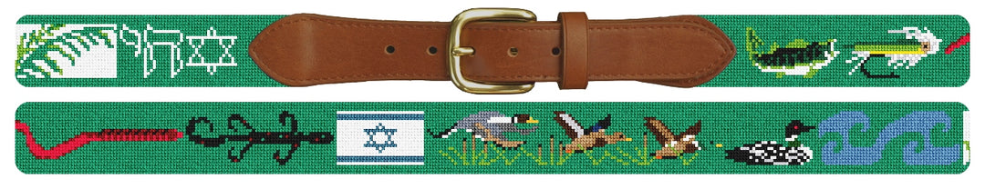 Custom Needlepoint Belt