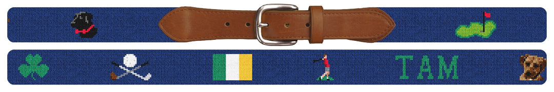 Custom Needlepoint Belt