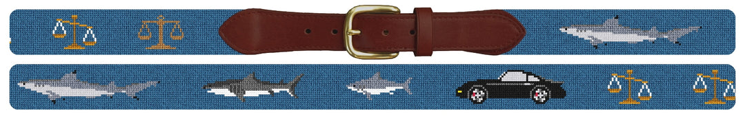 Custom Needlepoint Belt