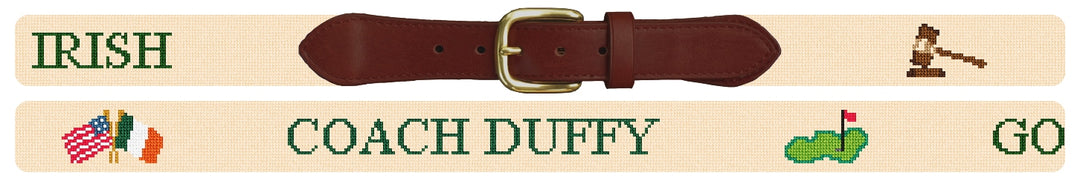 Custom Needlepoint Belt