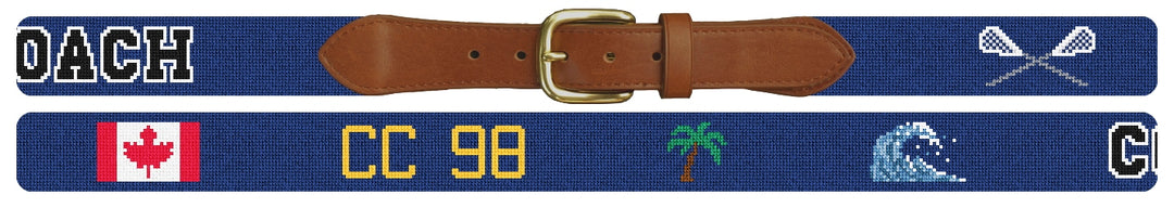 Custom Needlepoint Belt