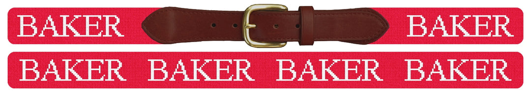 Custom Needlepoint Belt