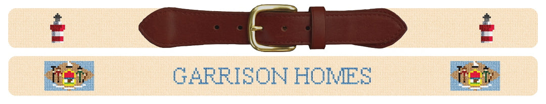 Custom Needlepoint Belt