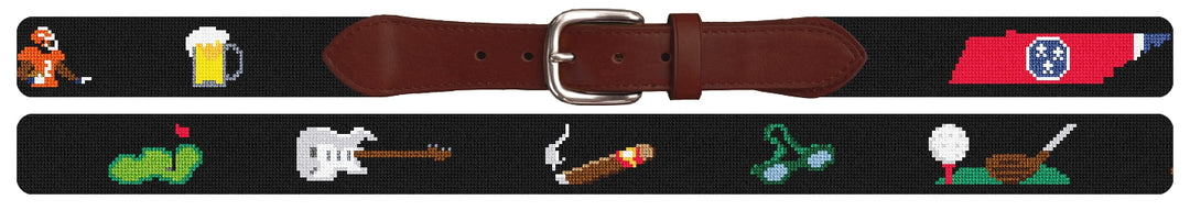 Custom Needlepoint Belt
