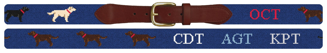 Custom Needlepoint Belt