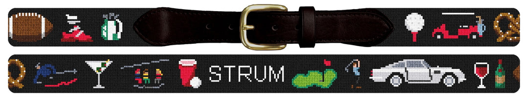 Custom Needlepoint Belt
