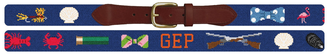 Custom Needlepoint Belt