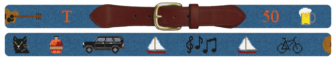 Custom Needlepoint Belt