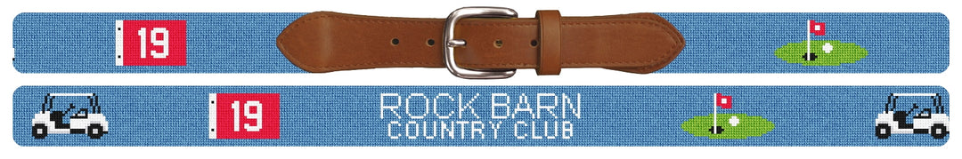 Custom Needlepoint Belt