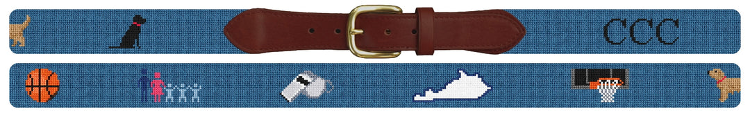 Custom Needlepoint Belt